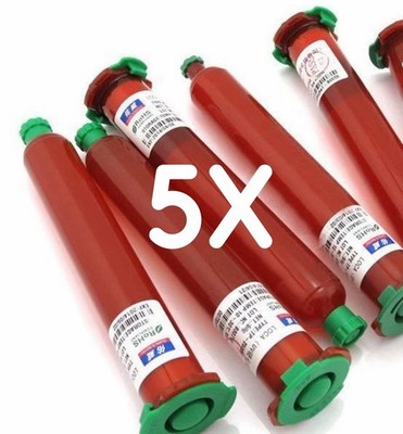 5X 50ML UV LOCA Liquid Glue Adhesive Galaxy Note 1 2 Tab LCD Glass Screen Repair