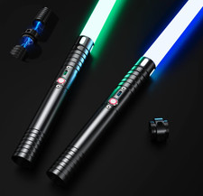 Light Saber, RGB Lightsabers with 20 Colors 4 Modes, 2-in-1 Lightsaber