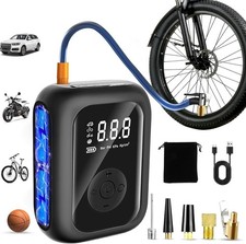 Gonfleur Pneus Voiture sans Fil,150PSI Pompe a Velo Electrique,Compresseur à ...