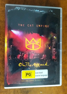 DVD + CD -  The Cat Empire - On the Attack -  EMI Australien lim.