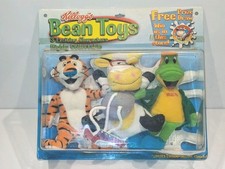 Kellogg?s 2000 Bean Toys Store Display Tony Tiger Diggum Frog Mmmilk Cow Sealed