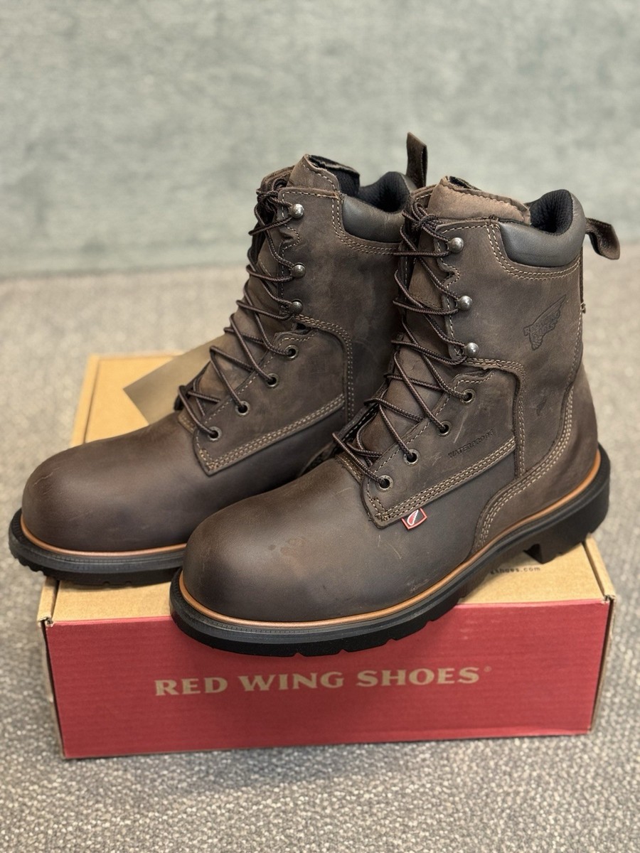 Red Wing 4442 DynaForce Steel Toe Waterproof Insulated USA Size 8