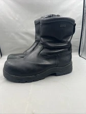 Thorogood 804-6032 8” Side-Zip Steel Toe Oil Resistant  Boots Size 10.5 W