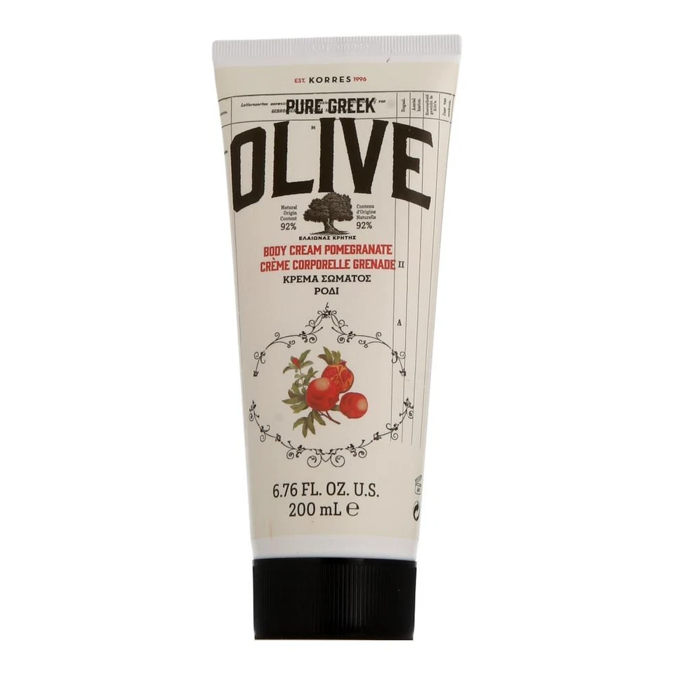 Korres Olive Body Cream Pomegranate 200ml - Photo 1/1