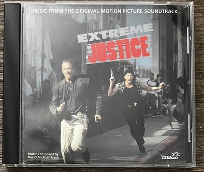 David Michael Frank - Extreme Justice SOUNDTRACK CD tested booklet 1993     (11)