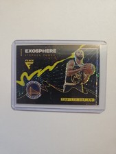 2020-21 Panini Flux Stephen Curry Exosphere SSP Case Hit Golden State Warriors