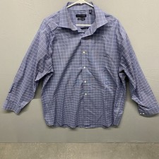 Men s Tommy Hilfiger Thflex Supima Regular Fit Stretch Button Up Size XL