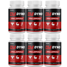 DM DYNO My-Grow Muscle Support Dyno My-Grow Supplement 6 Bottles Official