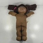 Cabbage Patch Kids Doll African American Vintage 1978 1982 Yarn Hair Dimple