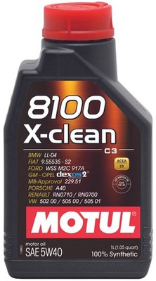 Motul 1L Synthetic Engine Oil For 8100 5W40 X-CLEAN C3   Fits BMW 3 Series