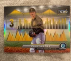 2024 Bowman  PAUL SKENES Pirates Top 100 Refractor Rookie Card RC #BCP-125