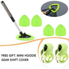 Extendable Car Windshield Cleaning Toolcar Gear Shift Cover Dust Removal Brush