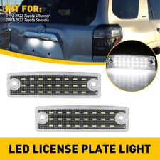 For 1996-2022 Toyota 4runner Bright White 24-smd Led License Plate Lights Lamp