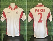 maglia A.S. BARI calcio MATCH WORN ISSUED Lotto 2001 2002 2 PARIS