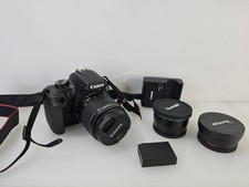 Canon EOS 4000D 18MP Camera w/ 18-55mm Lens and Extras AM1093458 