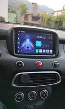 CARPLAY FIAT 500X CARTABLET ANDROID 2+32GB AUTORADIO AUTO stereo NAVIGATORE