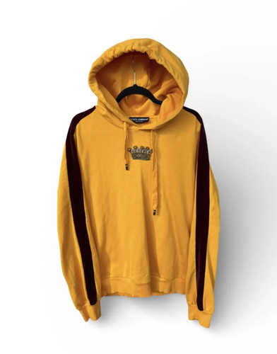Dolce Gabbana Embroidery Crown Hoodie
