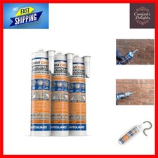 Quick Repair Waterproof Mortar Pack of 3 - 310ml Tube - Grey Sand Finish