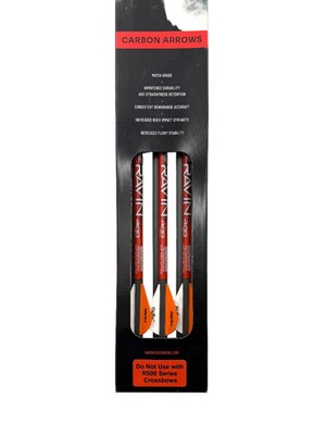 Ravin .003 Carbon Arrows - 400gr - 6pk