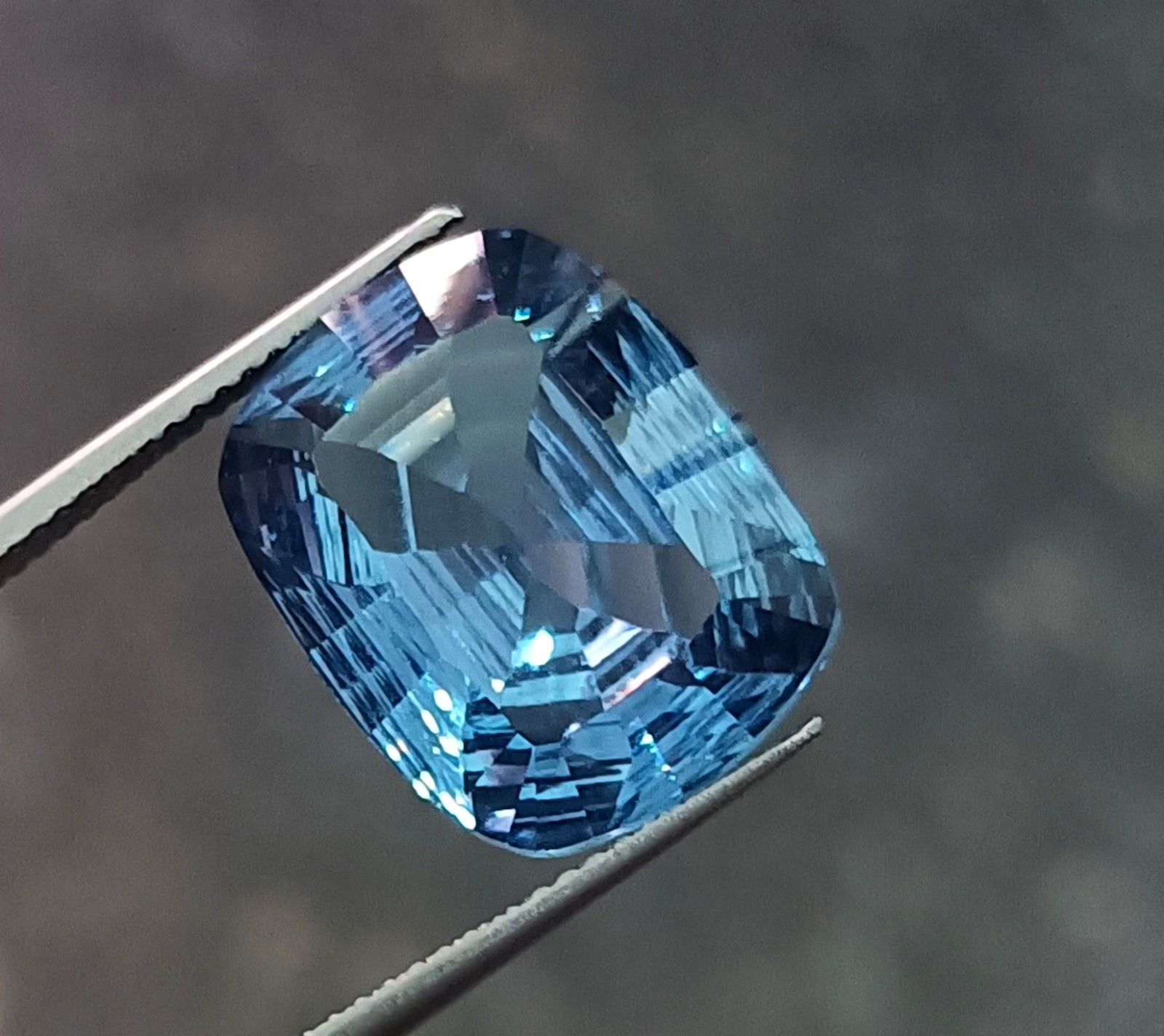 Natural Grandidierite Bluish Green Master Cut 14.95  Ct Rare Gemstone Certified