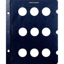 Whitman Blank Page Small Dollar Coin Holder for Classic Albums