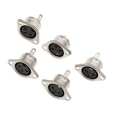 5er Pack DIN Buchsen Audiostecker für Tastatur /Maus Bastelprojekte
