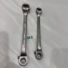 Vintage Truecraft Ratcheting Box Wrench Set 1518 1514 Made In Japan Top Kogyo Vintage Truecraft Ratcheting Box Wrench Set 1518 1514 Made In Japan Top Kogyo