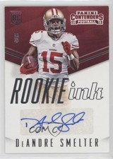 2015 Panini Contenders Rookie Ink /50 DeAndre Smelter #RI-DS Auto 0v1