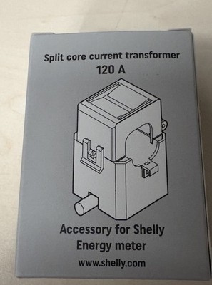 Shelly EM 120A, Strommesszange für Shelly EM
