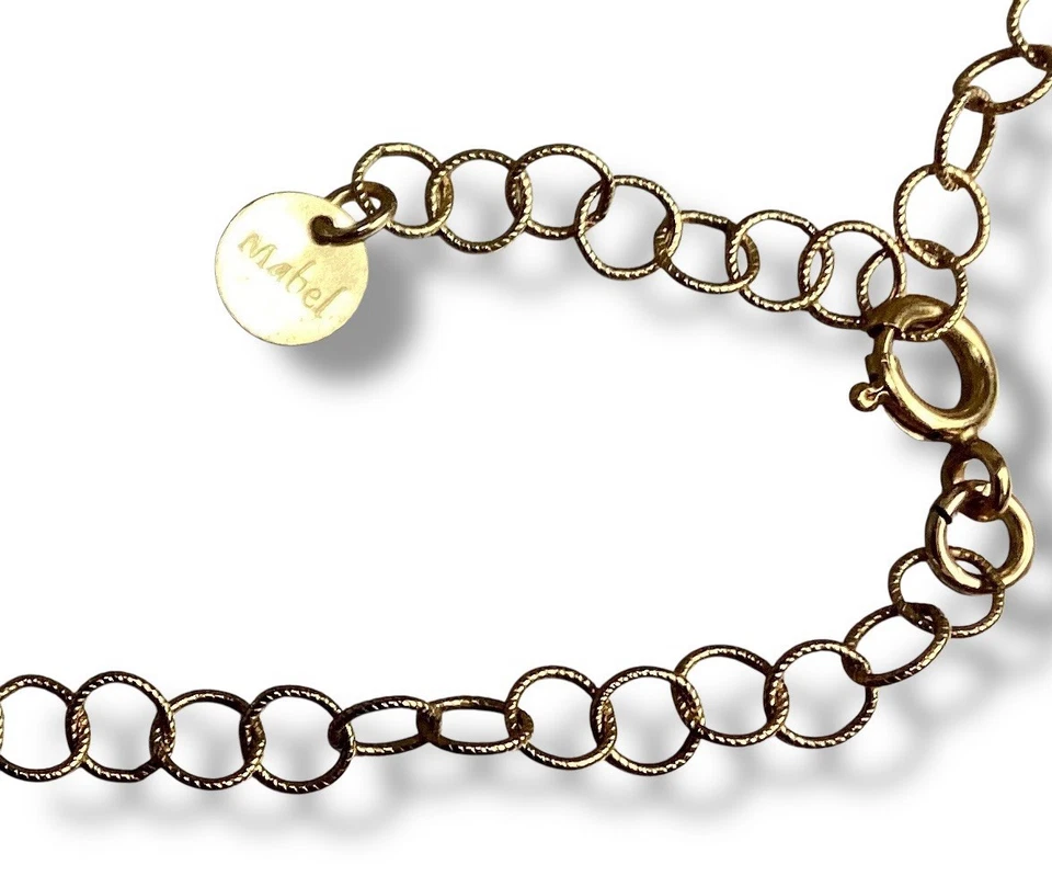 Mabel Chong Venus 珍珠小饰品项链 14 kt 金色晚礼服精致 — 第 4/4 张图片