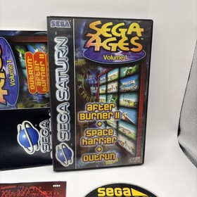 Sega Saturn PAL Sega Ages Vol 1 Complete In Box Including Manual