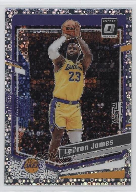 2023-24 Panini Donruss Optic Fast Break Holo Prizm LeBron James #65 1cw4