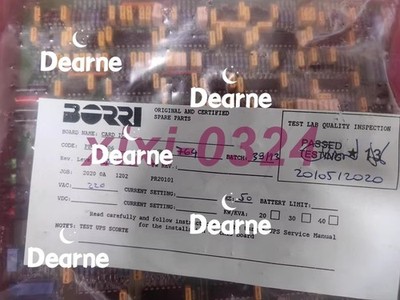 1PCS BORRI PB-FS1206 ICP control board DHL/UPS shipping