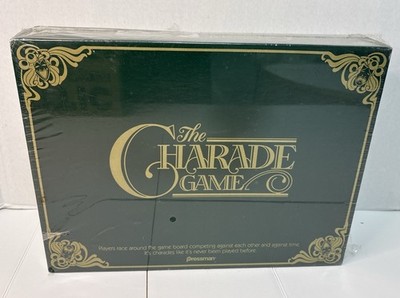 The Charade Game Vintage 1985 By Pressman, New - Sealed Packaging