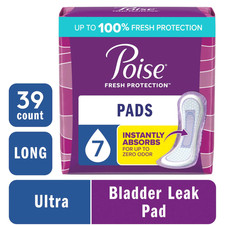 Incontinence Postpartum Pads for Bladder Leaks, 7 Drop Ultra Absorbency