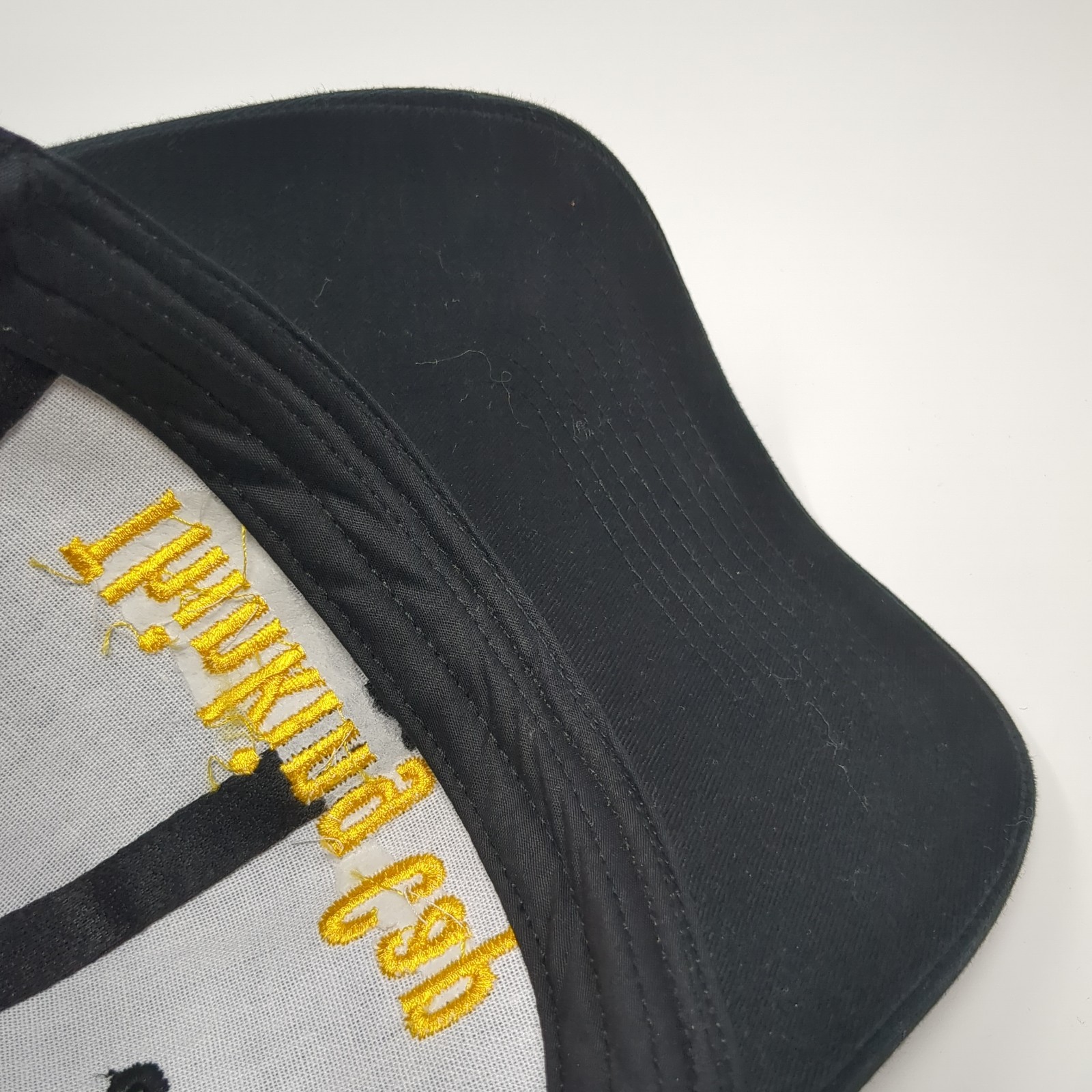 Thingking Cap Strapback Baseball Cap Black One Si… - image 6