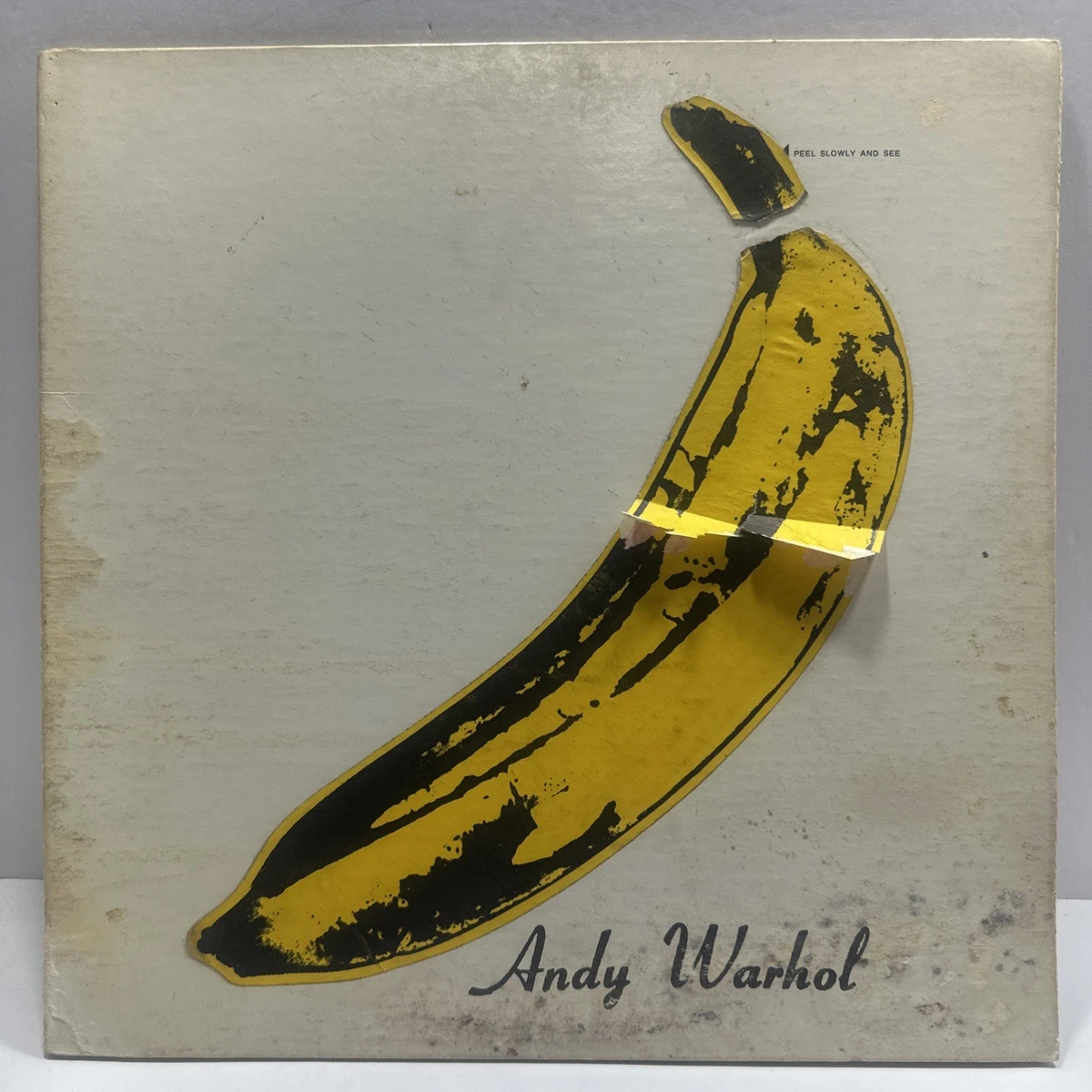 THE VELVET UNDERGROUND & NICO 1967 VERVE V-5008 “3rd STATE” ANDY WARHOL