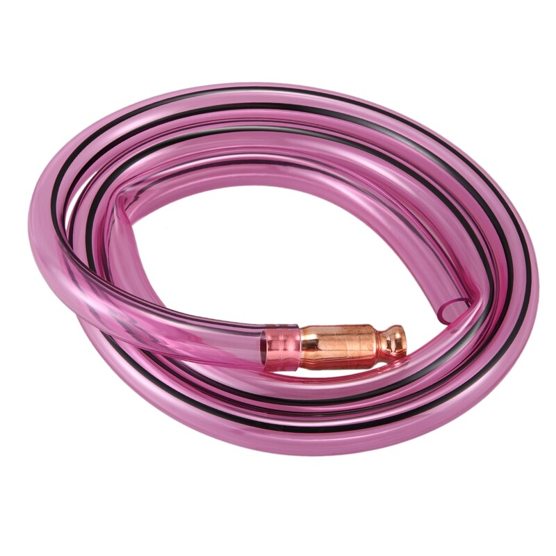 25mm x 2M PVC Fuel Siphon Hose Copper Jiggler Jiggle Siphon Pump Water