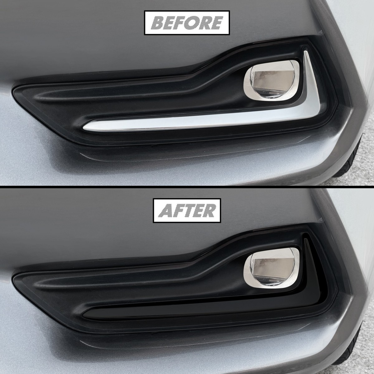 Chrome Delete Blackout Overlay for 2017-22 Infiniti Q60 Coupe