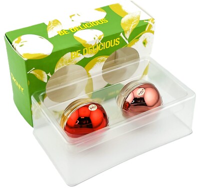 DKNY Be Delicious 0.24 oz. MINI set-Be Tempted Eau So Blush+Be Tempte Parfum NIB