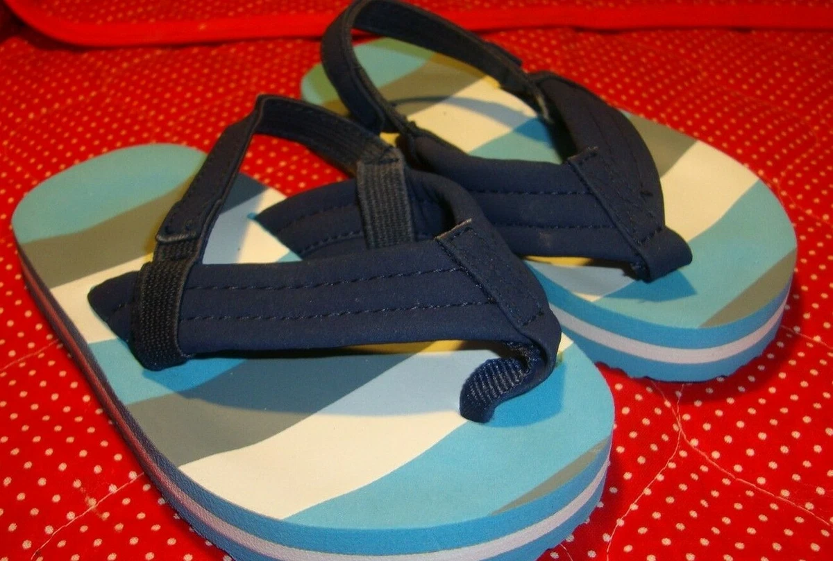 Baby boy flip flops size best sale 3