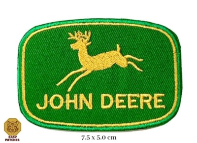 JOHN REH GRÜN BÄUER ABZEICHEN EISEN NÄHEN AUFNÄHEN AUFNÄHER REH LIEB