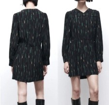 Zara The Gabriela Dress Size XS Multi Colored