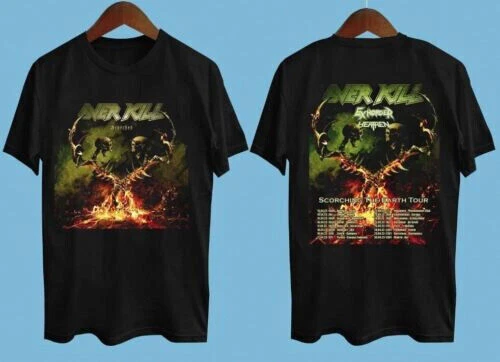 Overkill Tour Shirt In Men's T-Shirts for sale - eBay