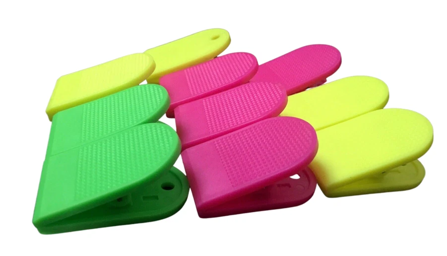 Plastic paper binder clips sale