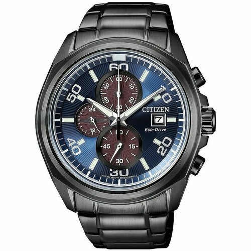 CITIZEN OROLOGIO UOMO ECO-DRIVE CARICA SOLARE CRONOGRAFO IN ACCIAIO  CA0635-86L | eBay