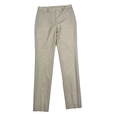 WORTH New York Cream Wool Elastane Flat Front Dress Pants Womens Size 0