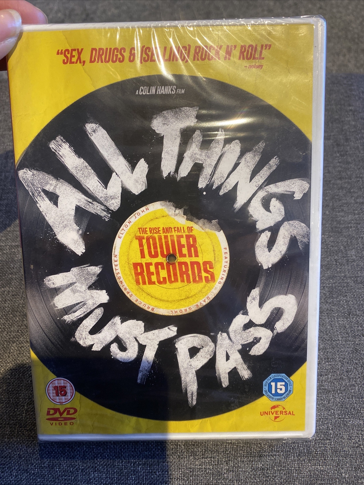 All Things Must Pass - The Rise and Fall of Tower Records NEW SEALED DVD