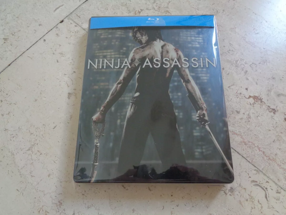 NINJA ASSASSIN Blu-Ray SteelBook RARE & OOP ORIGINAL FIRST Limited Edition  RAIN