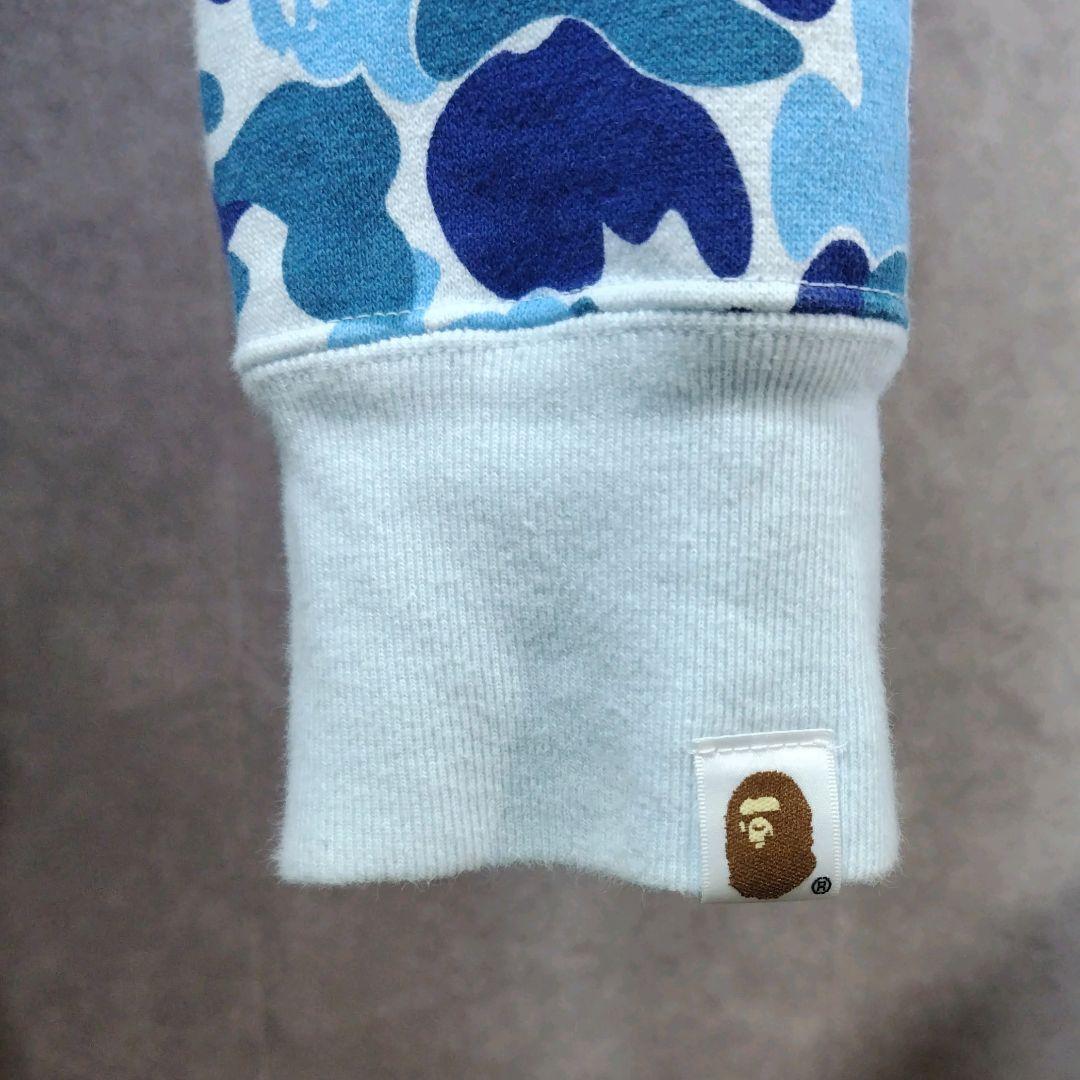A Bathing Ape ABC Camo Crystal Stone Sweatshirt Blue 2XL A Bathing Ape ABC Camo Crystal Stone Sweatshirt Blue 2XL